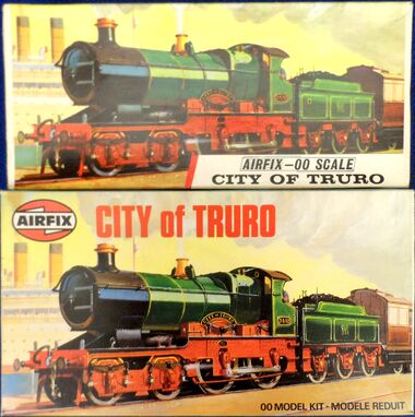 Alternative boxes for the "City of Truro" locomotive kit