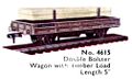 Double Bolster Wagon with Timber Load, Hornby Dublo 4615 (DubloCat 1963).jpg
