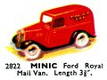 Ford Royal Mail Van, Minic 2822 (TriangCat 1937).jpg