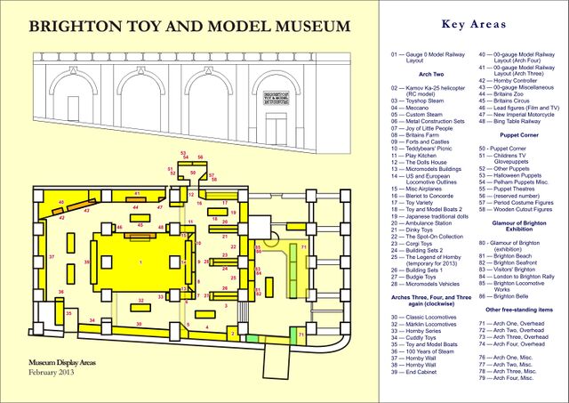 Museum layout (2013)