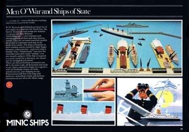 1976: Hornby Minic ships
