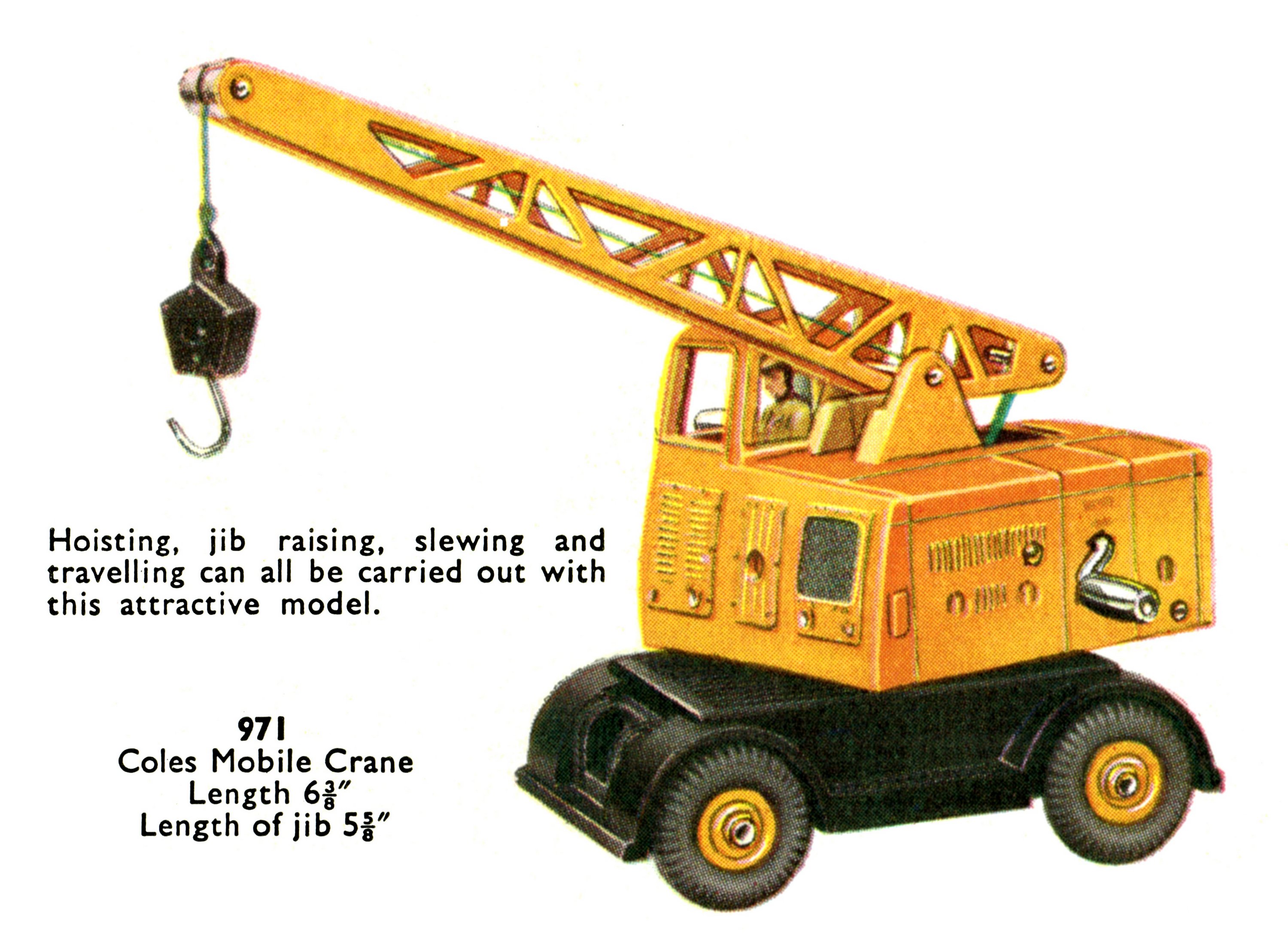 Coles Mobile Crane (Dinky Supertoys 571) - The Brighton Toy and Model Index