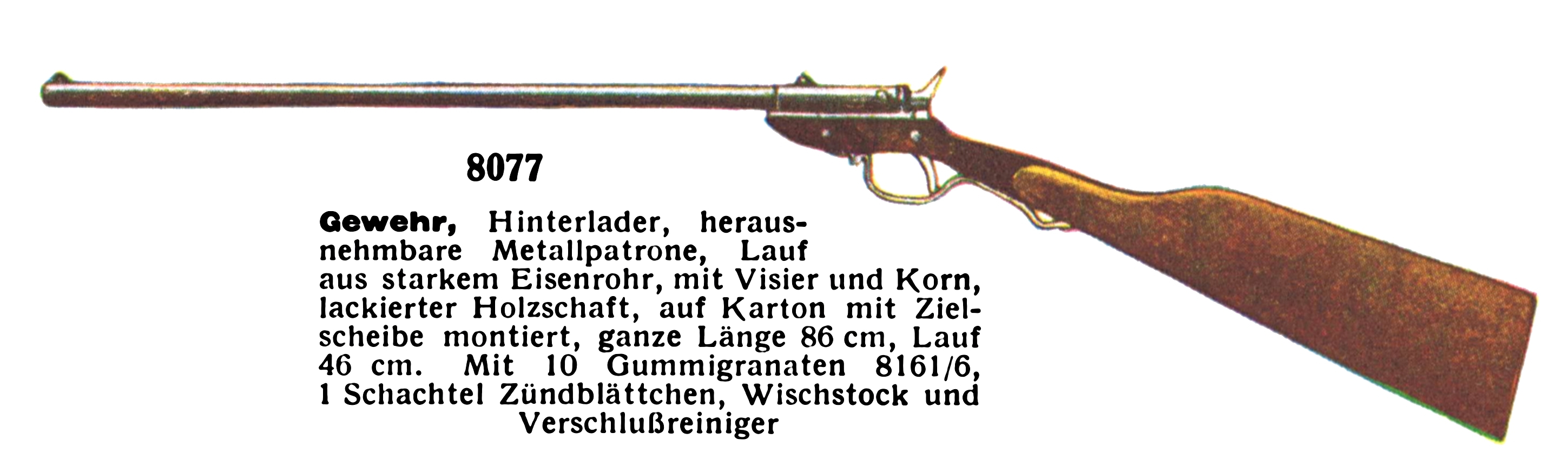 File:Gewehr - Gun, Märklin 8077 (MarklinCat 1931).jpg - The Brighton 