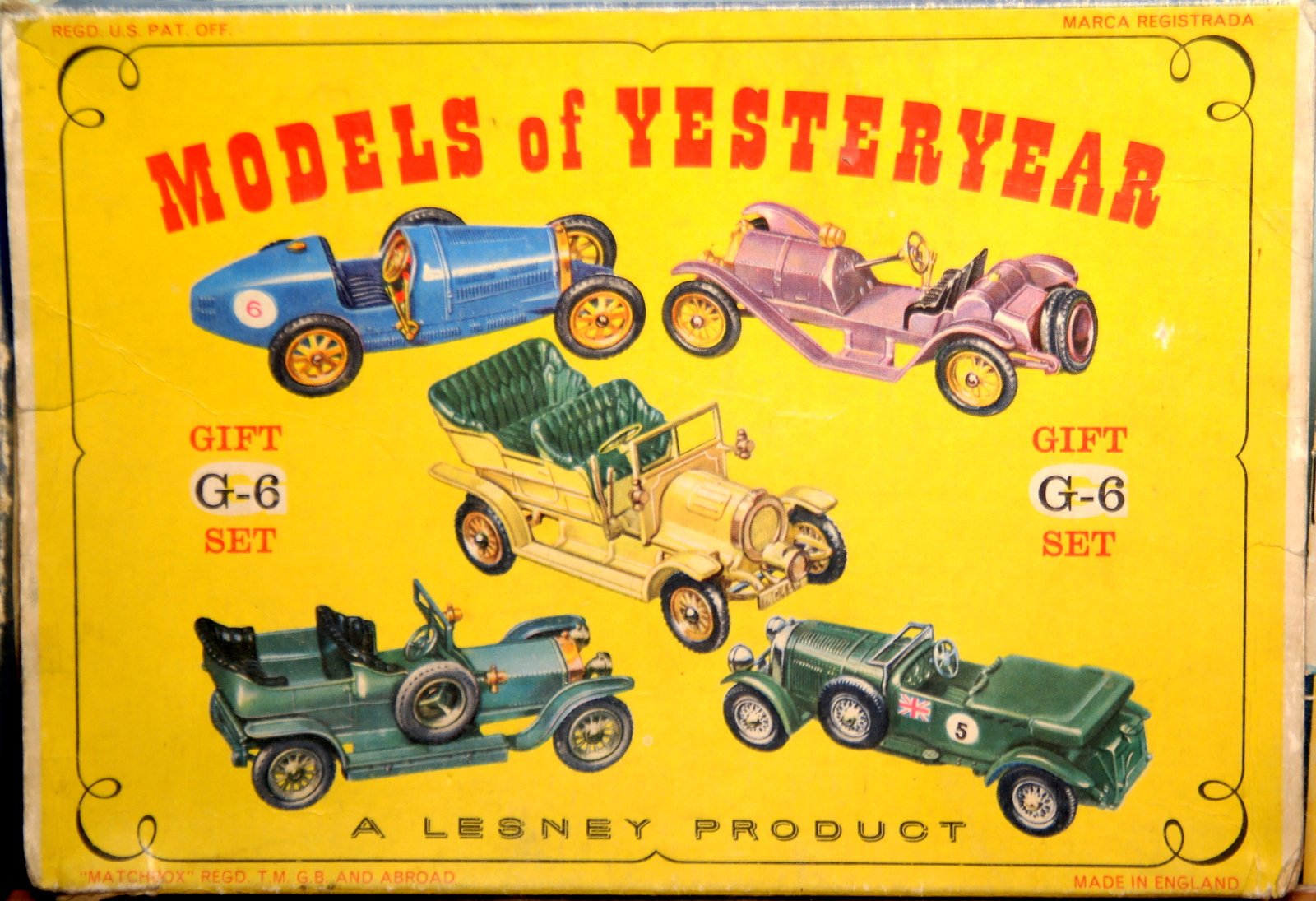 lesney cars models of yesteryear