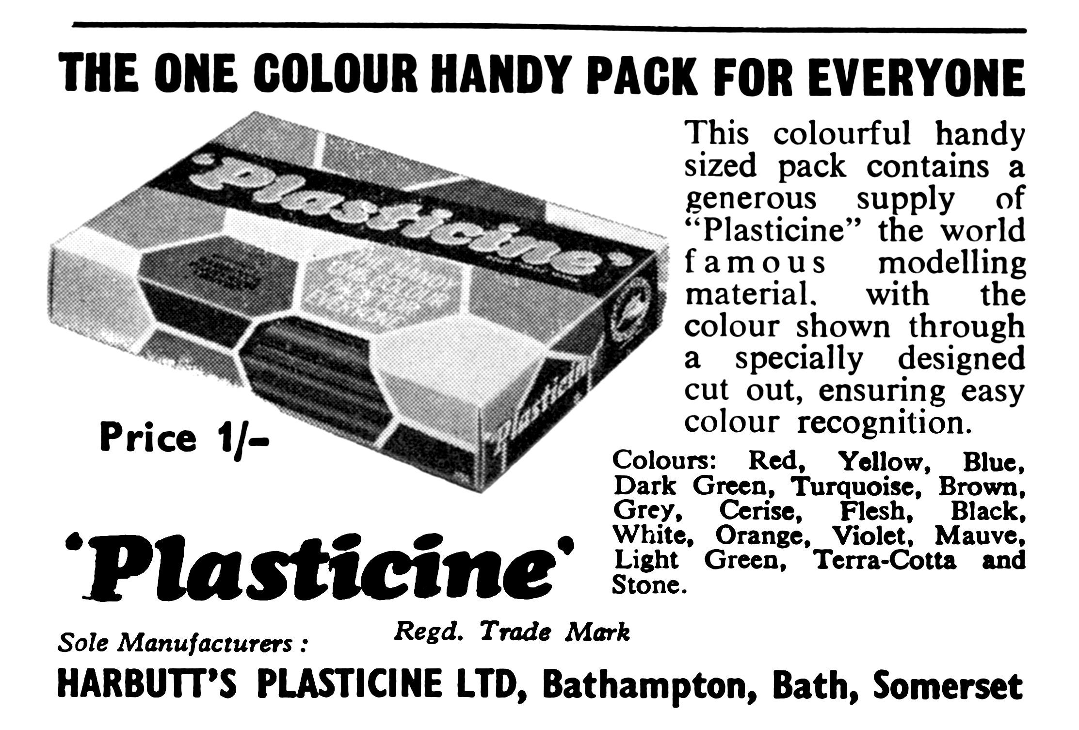 Harbutt plasticine deals ltd