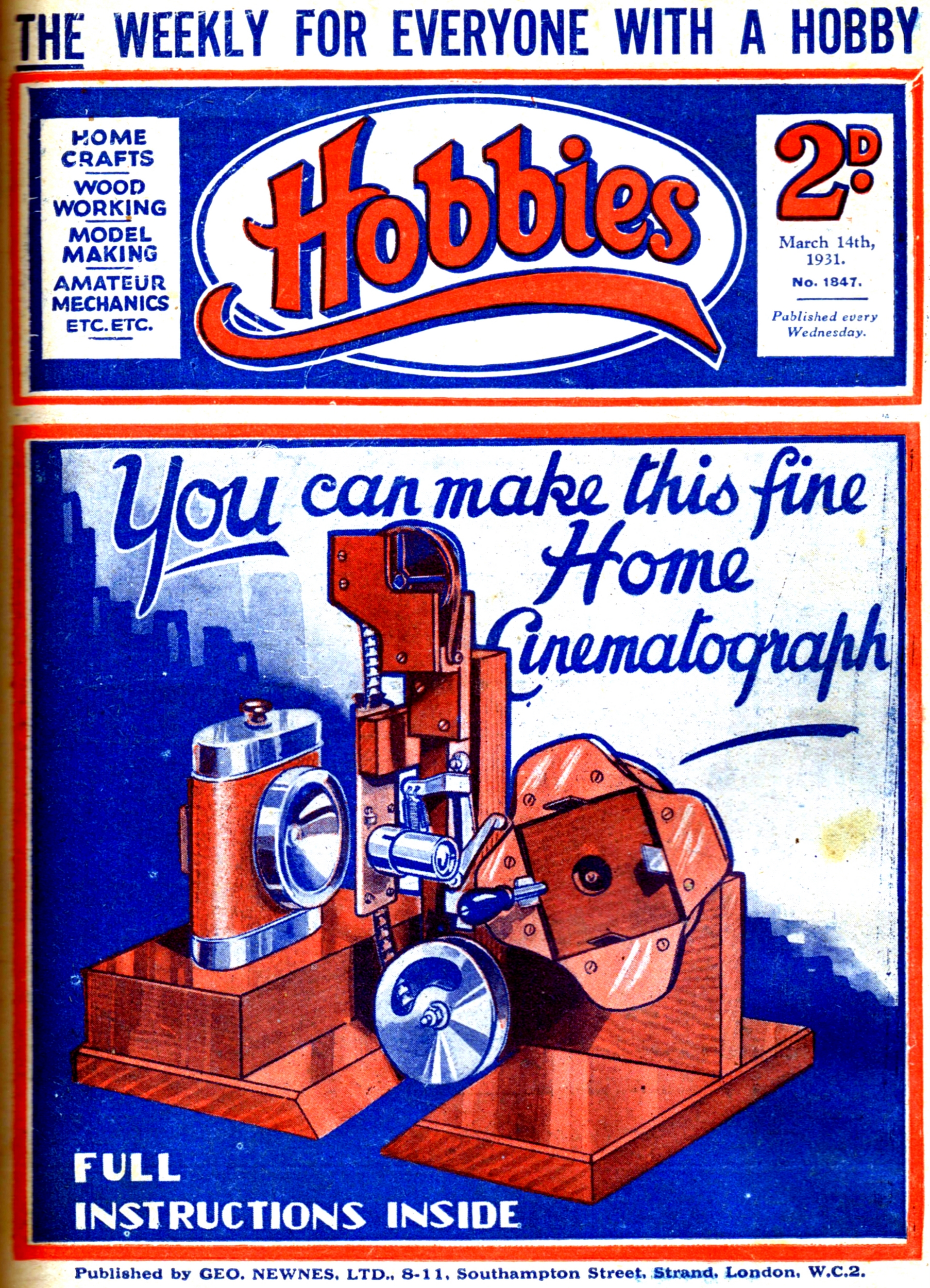 "Hobbies Weekly / Hobbies Magazine / Hobbies (1895-1965)"