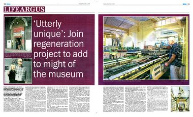 December 2024: The Argus, coverage of the regeneration project