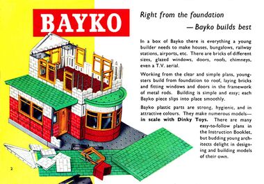 Bayko bricks hot sale