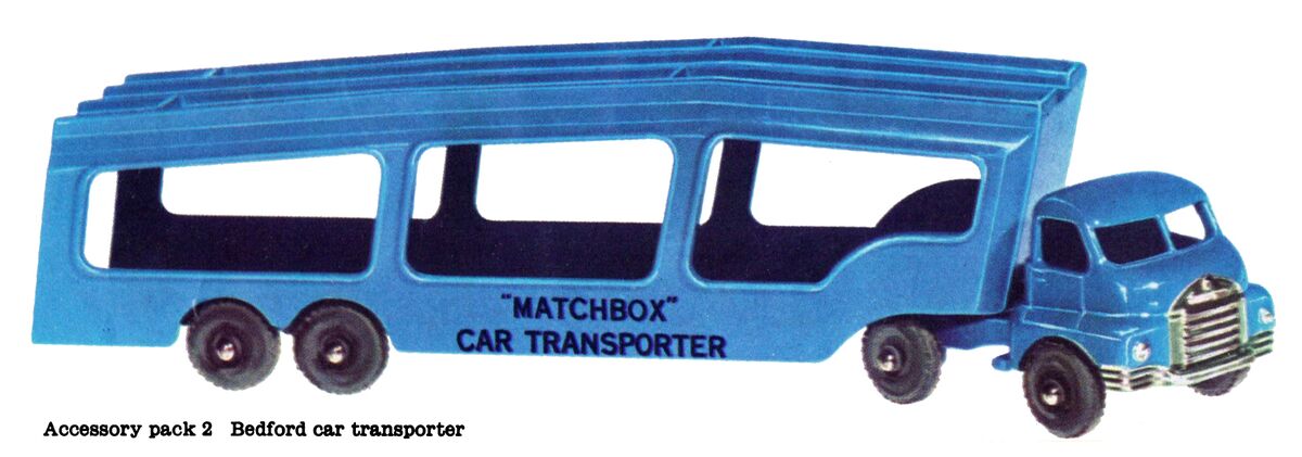 matchbox bedford car transporter
