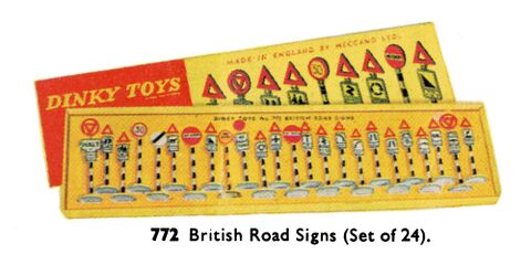 Road Signs (Dinky Toys 47) - The Brighton Toy and Model Index