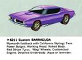 Custom Barracuda, Hot Wheels 6211 (HotWheels 1967).jpg