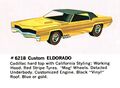 Custom Eldorado, Hot Wheels 6218 (HotWheels 1967).jpg