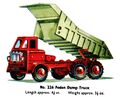 Foden Dump Truck, Budgie Toys 226 (Budgie 1961).jpg