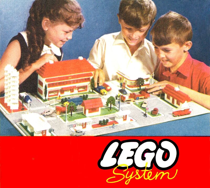 Lego system hot sale 1960