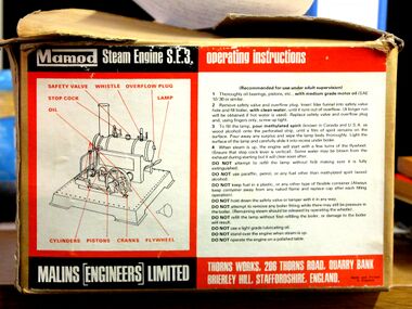 S.E.3 Operating Instructions